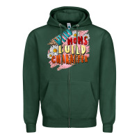 Sports Green Weird moms build character Mother's Day Zipper Hoodie - FaDigitalArtStudio
