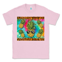 Bubblegum Pink summer pineapple Classic Tee - BarkalooDesign
