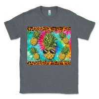 Charcoal Heather summer pineapple Classic Tee - BarkalooDesign
