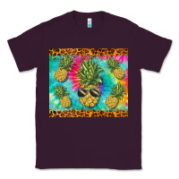 Plum summer pineapple Classic Tee - BarkalooDesign