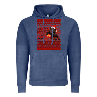 Vintage Denim Merry Christmas Labrador Retriever Vintage Hoodie - Bettercallsaul