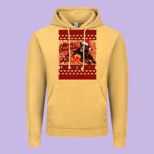 Merry Christmas Labrador Retriever Vintage Hoodie Designed By Bettercallsaul