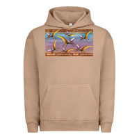 Pigment Burro dinosaur pterodactyl sippy cup Urban Hoodie - Artiststas