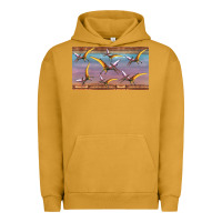 Pigment Peanut Butter dinosaur pterodactyl sippy cup Urban Hoodie - Artiststas