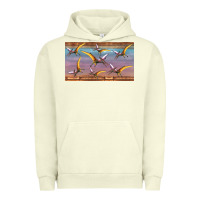 Pigment Pistachio dinosaur pterodactyl sippy cup Urban Hoodie - Artiststas