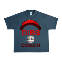 Midnight Navy Dibs On The Coach Baseball Urban Heavy Tee - Bettercallsaul