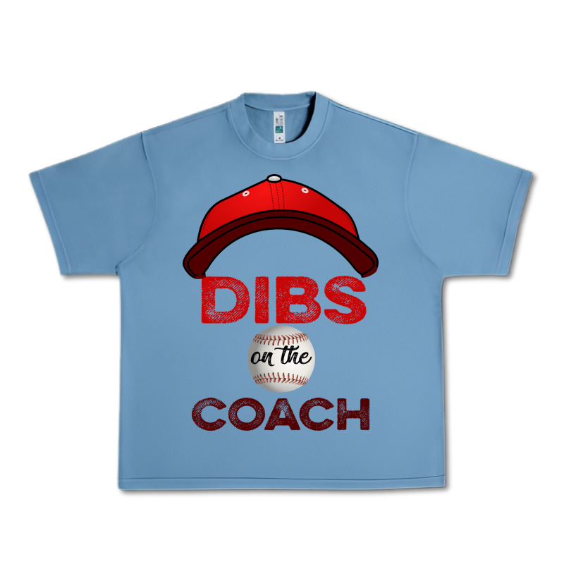 Dibs On The Coach Baseball Urban Heavy Tee by Bettercallsaul | Teevron