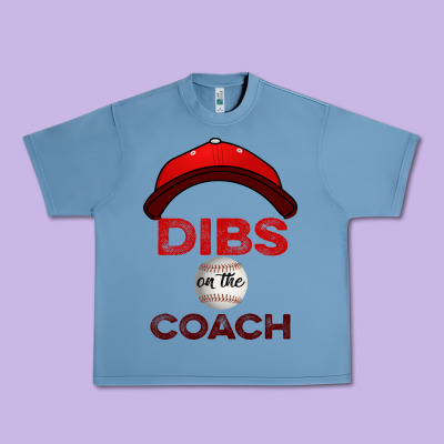 Dibs On The Coach Baseball Urban Heavy Tee Designed By Bettercallsaul