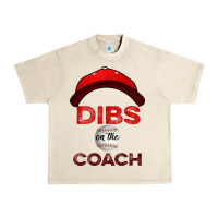 Sandshell Dibs On The Coach Baseball Urban Heavy Tee - Bettercallsaul