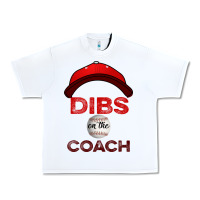 White Dibs On The Coach Baseball Urban Heavy Tee - Bettercallsaul