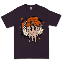 Plum basketball game day Premium Tee - MaliasSmallBusiness