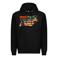 Black Memorial Day honor and remember Premium Hoodie - FaDigitalArtStudio