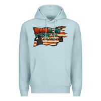 Blue Mist Memorial Day honor and remember Premium Hoodie - FaDigitalArtStudio