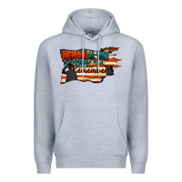 Heather Grey Memorial Day honor and remember Premium Hoodie - FaDigitalArtStudio