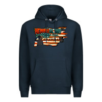 Navy Memorial Day honor and remember Premium Hoodie - FaDigitalArtStudio