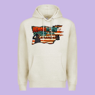 Memorial Day Honor And Remember Premium Hoodie Designed By Fadigitalartstudio