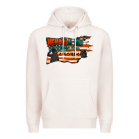 Pale Pink Memorial Day honor and remember Premium Hoodie - FaDigitalArtStudio