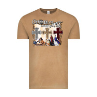 Vintage Camel Christmas Begins With Christ Vintage Tee - Bettercallsaul