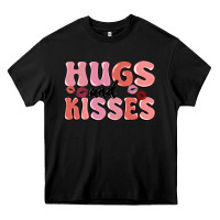 Black hugs and kisses Heavy Core Tee - MaliasSmallBusiness