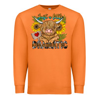 Carrot just a little dramatic Premium Sweatshirt - CowhideDigitalArt