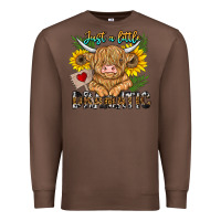 Chestnut just a little dramatic Premium Sweatshirt - CowhideDigitalArt