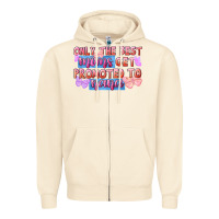 Sandshell Only the best moms get promoted to nana Zipper Hoodie - FaDigitalArtStudio