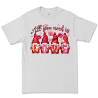 Dove Grey all you need is love Premium Tee - NancyCooperArtShop