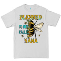 Dove Grey Blessed To Bee Nana Premium Tee - JahusDesignShop