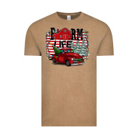 Vintage Coffee Farm Life Christmas Vintage Tee - Bettercallsaul