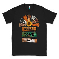 Black small town girl western windmill wooden boards Classic Tee - Jasminsmagicworld