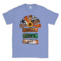 Colony Blue small town girl western windmill wooden boards Classic Tee - Jasminsmagicworld