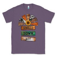 Lavender small town girl western windmill wooden boards Classic Tee - Jasminsmagicworld