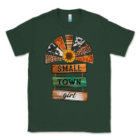 Sports Green small town girl western windmill wooden boards Classic Tee - Jasminsmagicworld