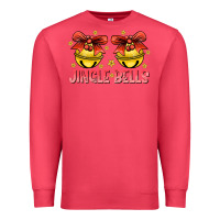 Cardinal Jingle Bells Premium Sweatshirt - CowhideDigitalArt