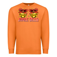 Carrot Jingle Bells Premium Sweatshirt - CowhideDigitalArt