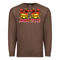 Chestnut Jingle Bells Premium Sweatshirt - CowhideDigitalArt