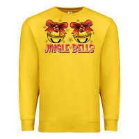 Lemon Jingle Bells Premium Sweatshirt - CowhideDigitalArt