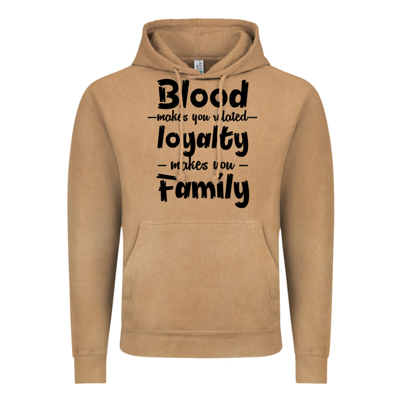 Blood Makes You Related Makes You Family Vintage Hoodie by Bettercallsaul | Teevron