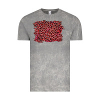 Cloud Rock pink leopard background Vintage Tee - RanaPortraitStore