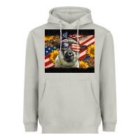 Moon Dust Western 4th Of July Sheep Heavyweight Hoodie - LillyAllenDesigns