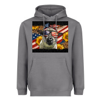 Storm Western 4th Of July Sheep Heavyweight Hoodie - LillyAllenDesigns