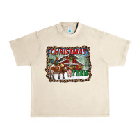 Christmas On The Farm Urban Heavy Tee | Teevron