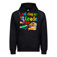 Black last day of third grade Urban Hoodie - Artiststas