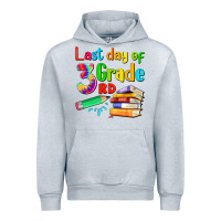 Heather Grey last day of third grade Urban Hoodie - Artiststas