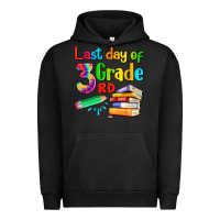 Pigment Black last day of third grade Urban Hoodie - Artiststas
