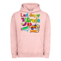 Pigment Salmon last day of third grade Urban Hoodie - Artiststas