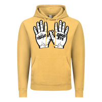 Vintage Mustard Cult of Klaus Umbrella Vintage Hoodie - Bettercallsaul
