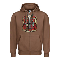 Chestnut Rodeo mom Mother's Day Zipper Hoodie - FaDigitalArtStudio