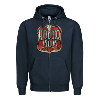 Navy Rodeo mom Mother's Day Zipper Hoodie - FaDigitalArtStudio