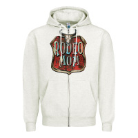 Rodeo Mom Mother's Day Zipper Hoodie | Teevron